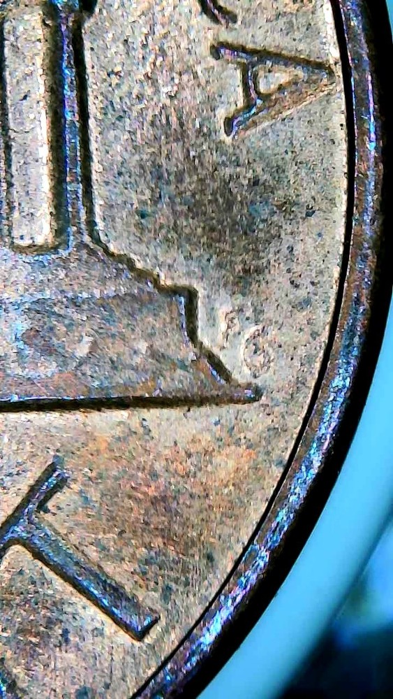 1982 D Small Date Zinc Copper Plated Improper Anneal Error