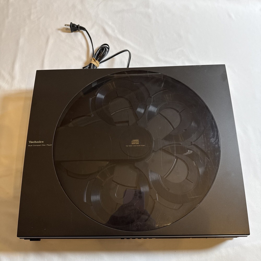 Technic SL-PC10 Multi Compact Disc Player - 5 Disc Changer Works Sounds Great 🔥