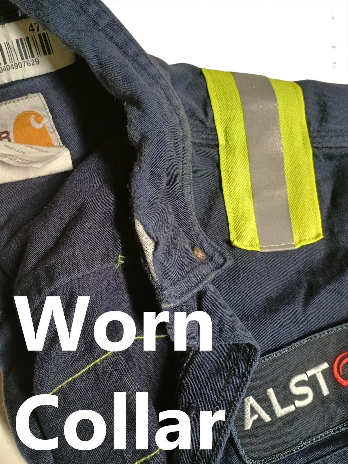 Bulwark Carhartt Used FR Hi Vis Reflective Work Shirts