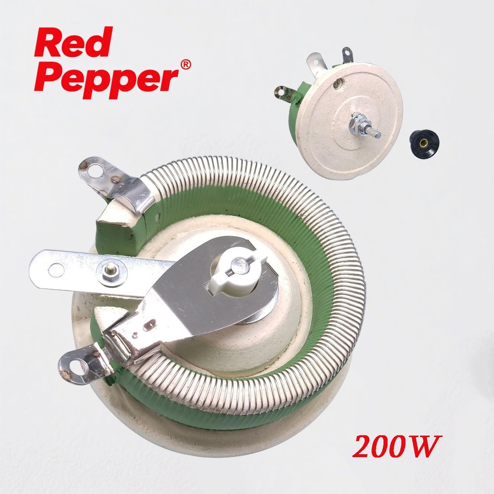 200W 750 OHM High Power Wirewound Potentiometer, Rheostat, Variable Resistor