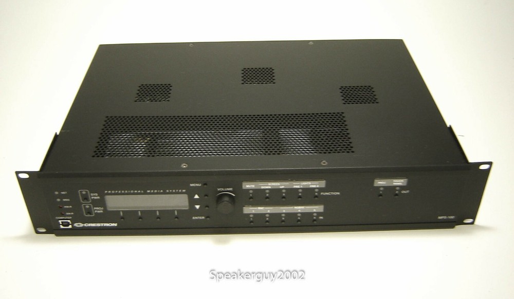Rack Mountable Crestron MPS-100 / Multimedia Presentation System / 5082473 -- CC