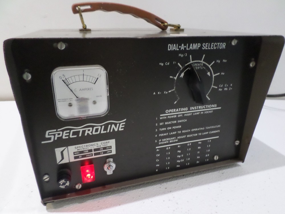 Spectronics Spectroline Model 1500 Lamp Tester