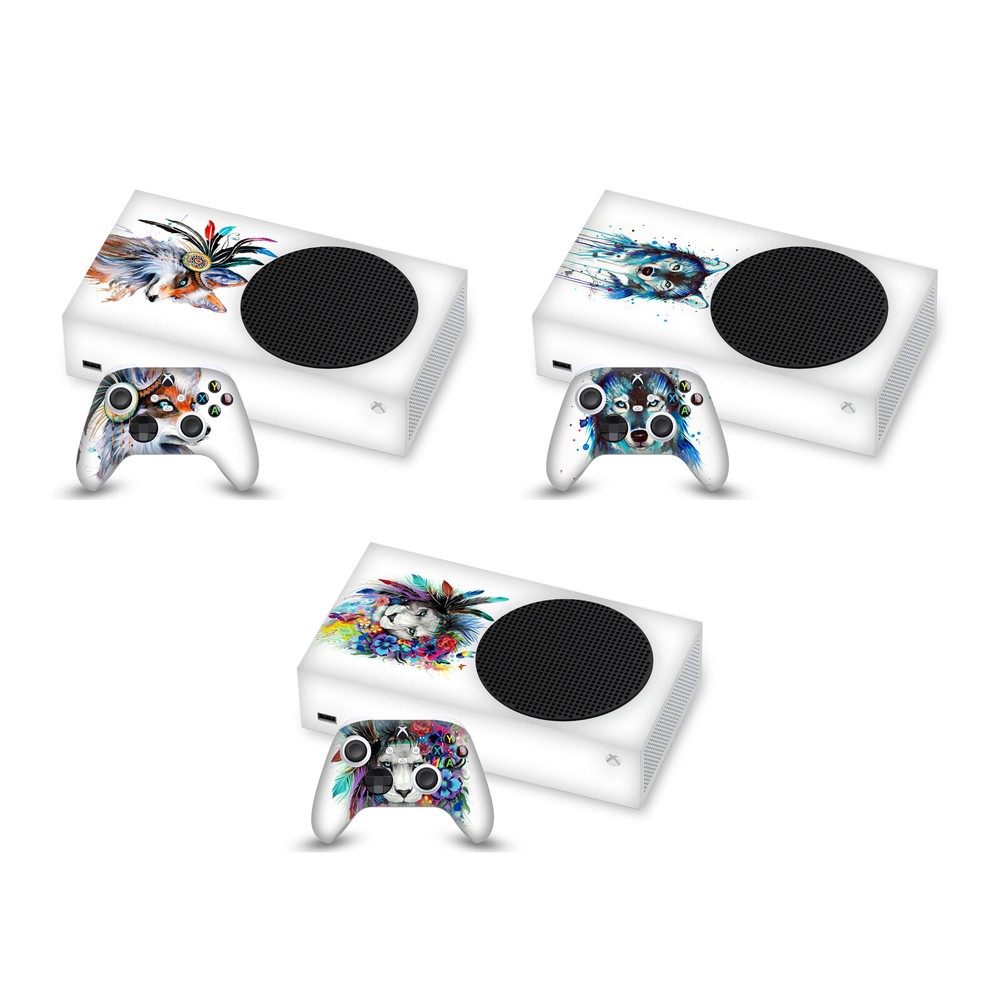 OFFICIAL PIXIE COLD ART MIX VINYL SKIN DECAL FOR SERIES S CONSOLE & CONTROLLER