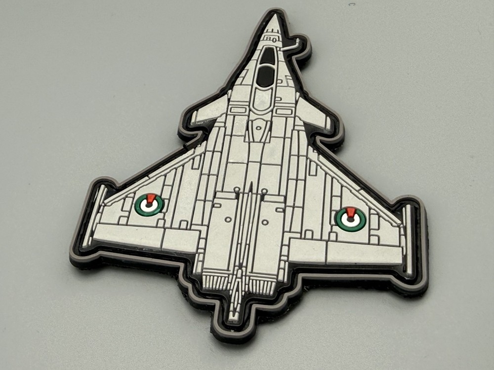 United Arab Emirates Air Force Patch Rafale Top View UAEAF - Dassault Rafale