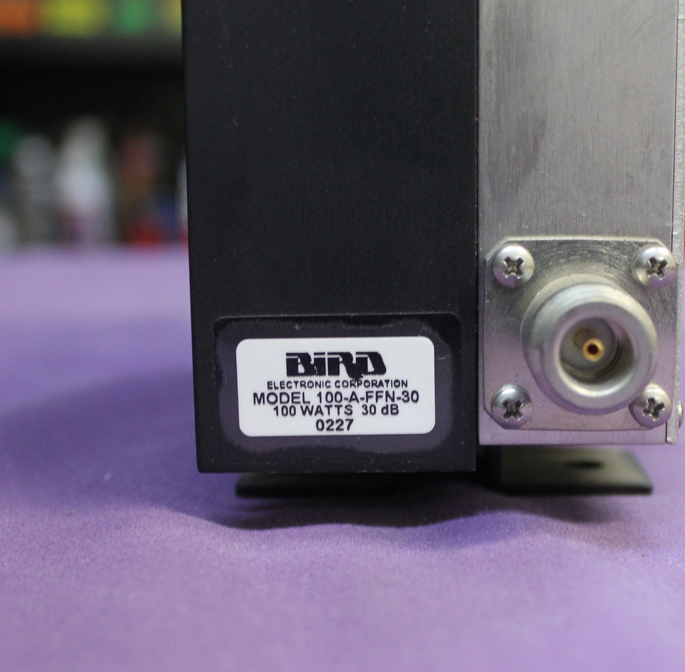 BIRD ATTENUATOR 30 DB MODEL 100-A-FFN-30