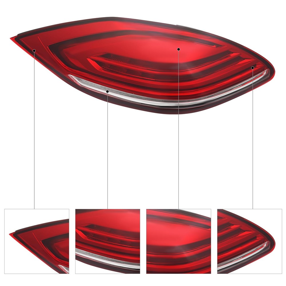 Upgrade Facelift LED Tail Lights for 2010-2013 Panamera 970 Left Right Assembly