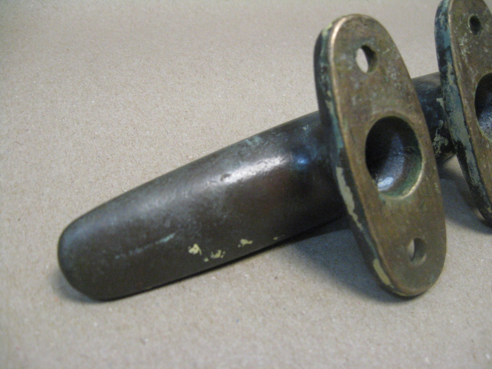 Antique Vtg 8" Solid Bronze Boat Sailboat Marine Mooring Cleat