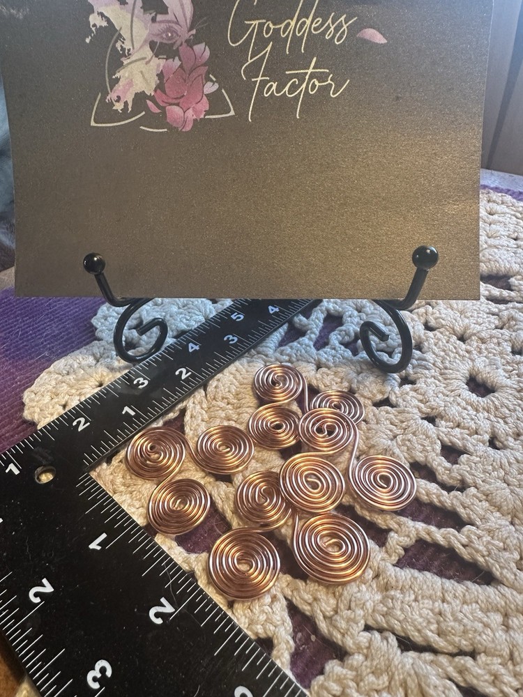 Copper Triskelion Sacred Cubit