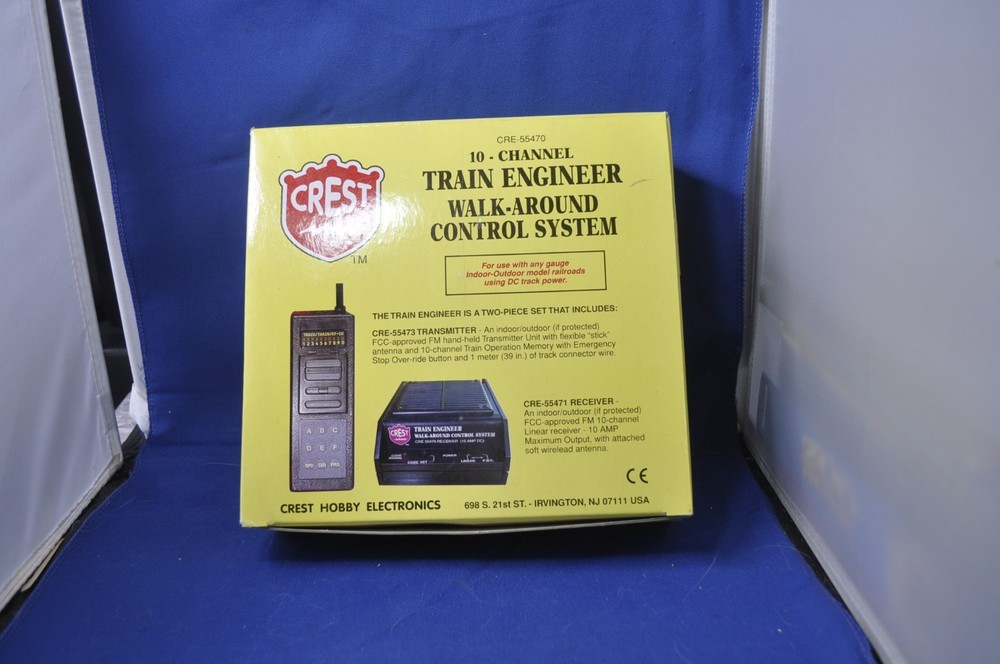 Crest - Multi-Scale - 10-Channel Train Engineer Walk-Around Control System