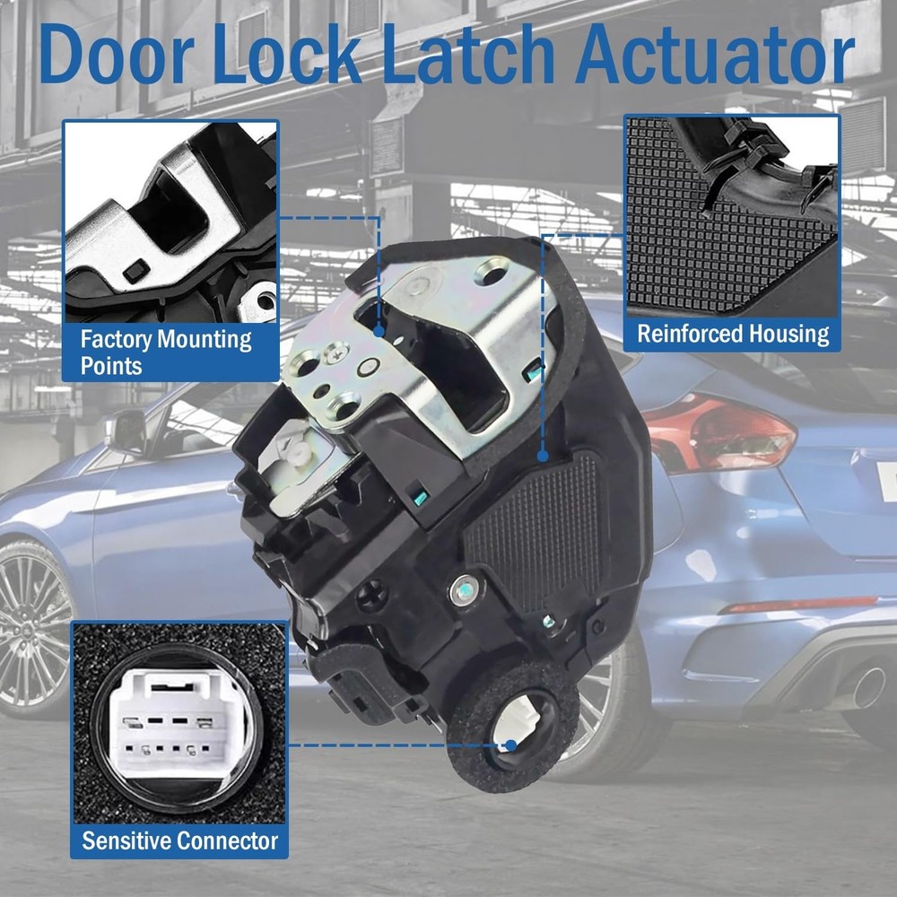 Rear Left Side Door Latch Lock Actuator Compatible for 4Runner Rear Left