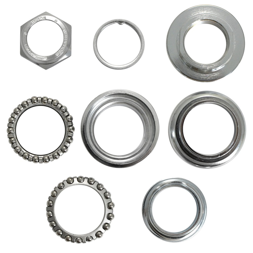 Tange MX-2 Old School BMX 1" Threaded Headset Chrome Silver