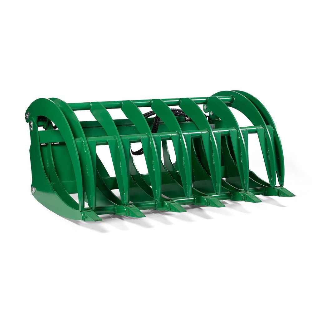 Titan Attachments 72" Extreme Root Grapple Rake Attachment, Global Euro Hookup