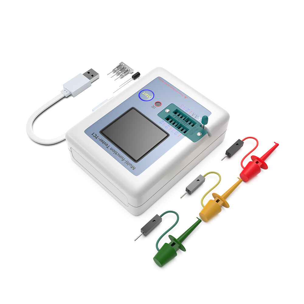 Multifunctional Transistor Tester Diodes LCR-TC1 Tester Graphics LCD Display US