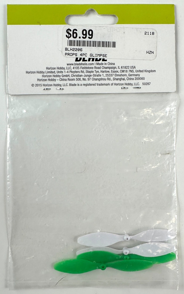 Blade BLH2206 Glimpse Props (4) New