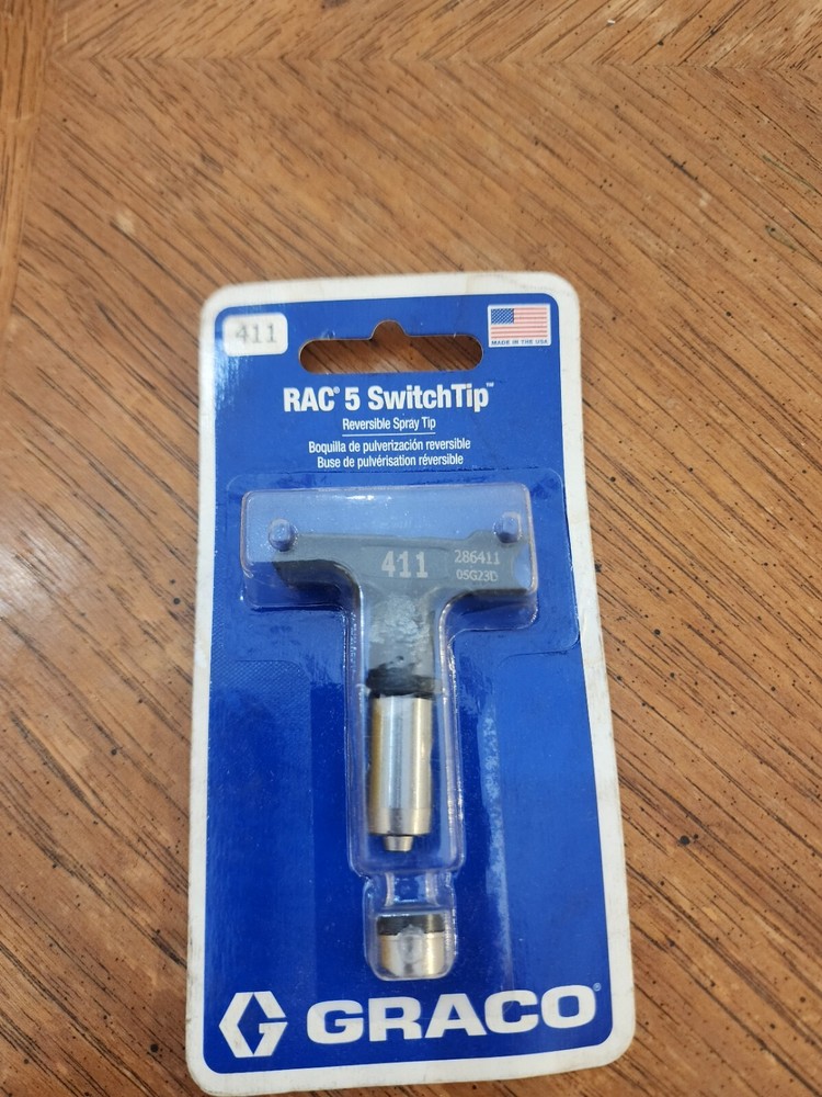 411 Graco 286411 RAC 5 Reversible Switch Tip