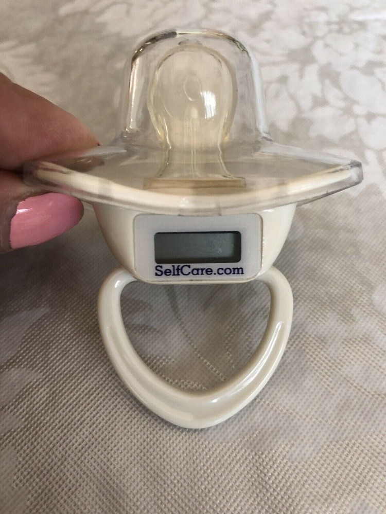 Digital Pacifier Thermometer with Musical Fever Alarm