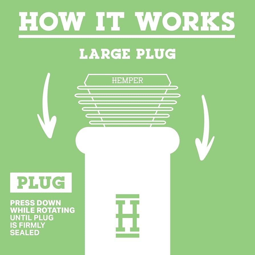Universal Cleaning Plugs Caps Leak Proof Reusable Cleaning Plug Set Black