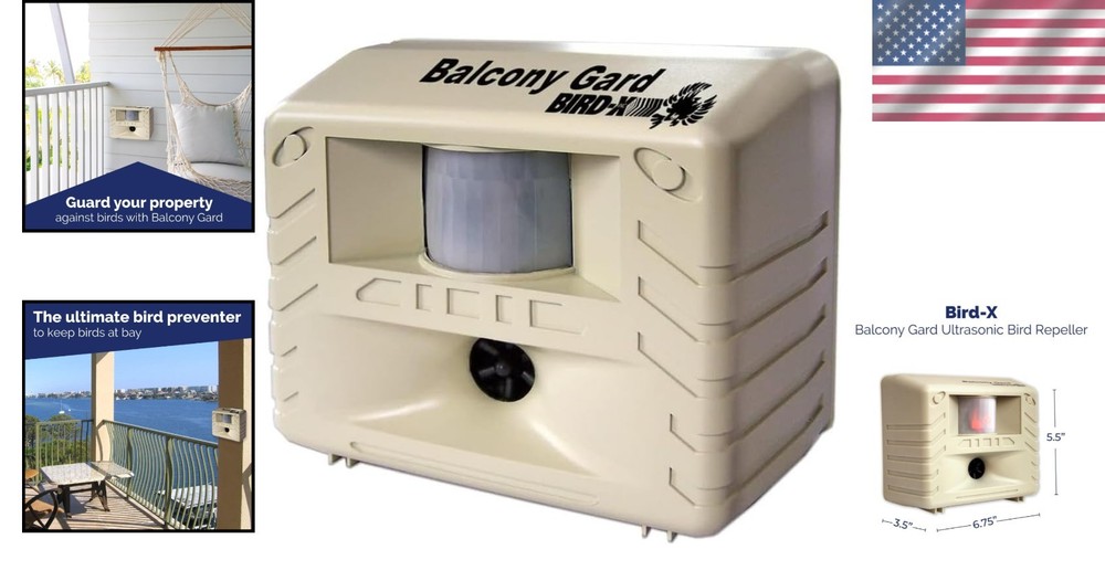 Balcony Gard Ultrasonic Bird Preventer Standard