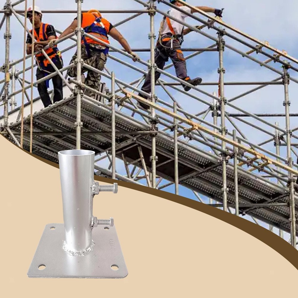 Scaffold Base Plate Easily Install Welded Construction Spare Part Accessory