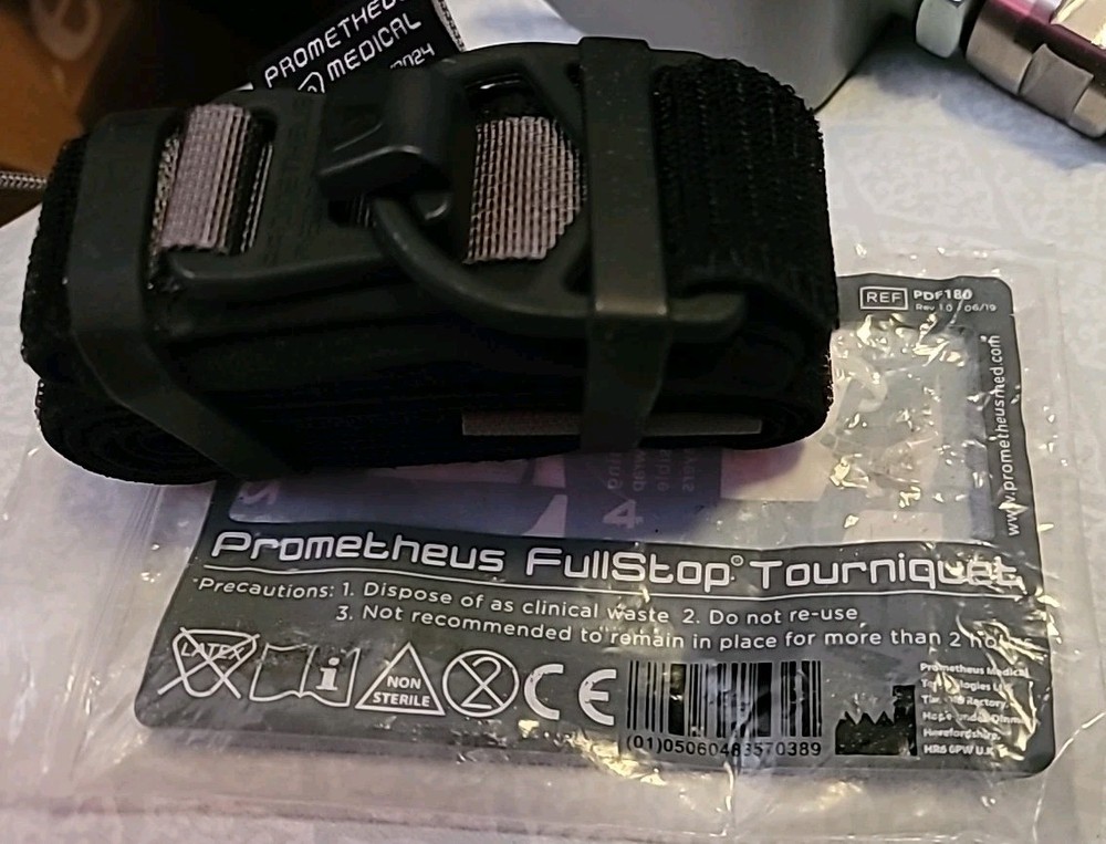 Prometheus  FullStop Tourniquet PDF180 (Tactical Black)