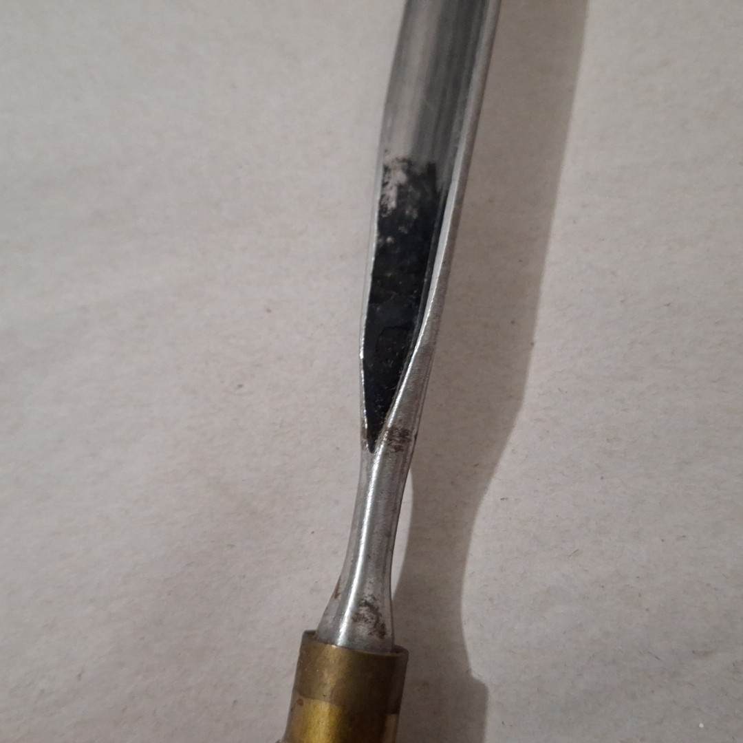 Marples M60A carving tools set in box, 6-piece used set