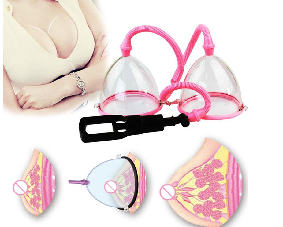 Breast Enhancer Enlarger Female Vacuum Pump Device to Develop Exercise Grow