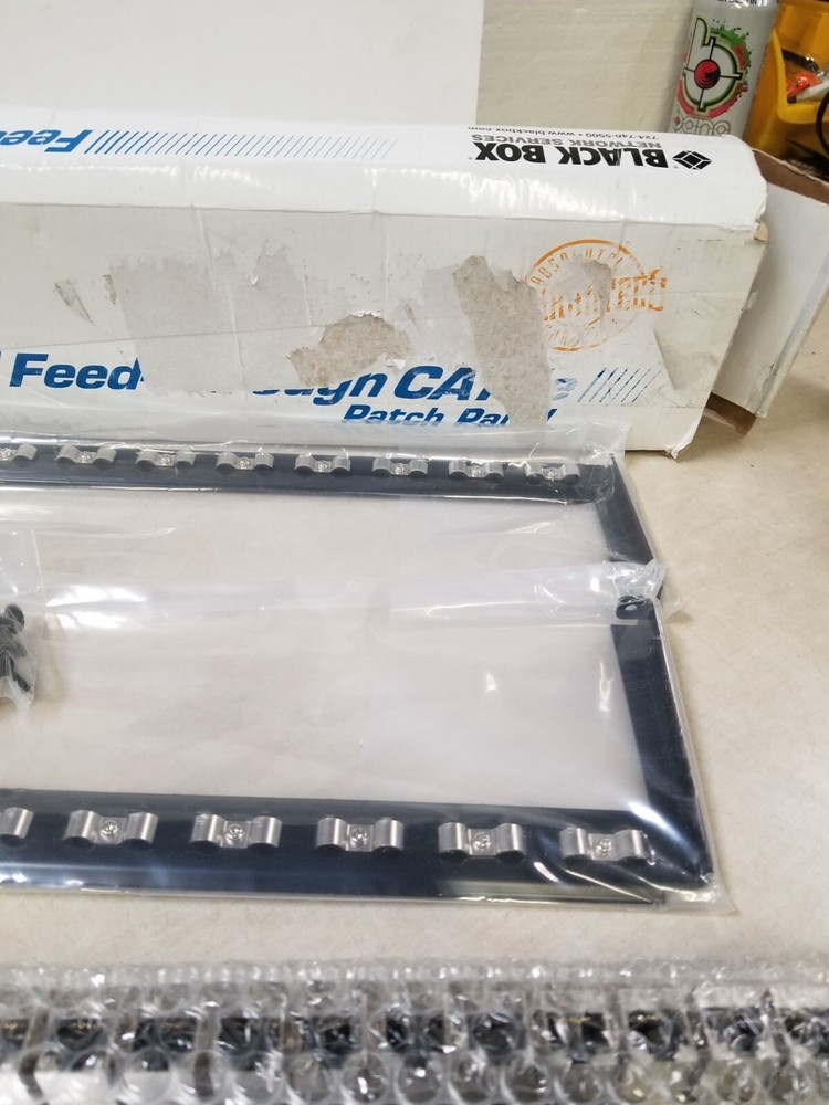 Black Box JPM806A-R2 Black Box Feed-Through 48 Port Cat 5e Network Patch Panel -