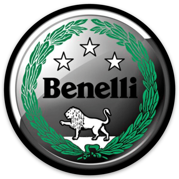BENELLI FIREARMS DECAL LOGO Type Round Die-cut STICKER