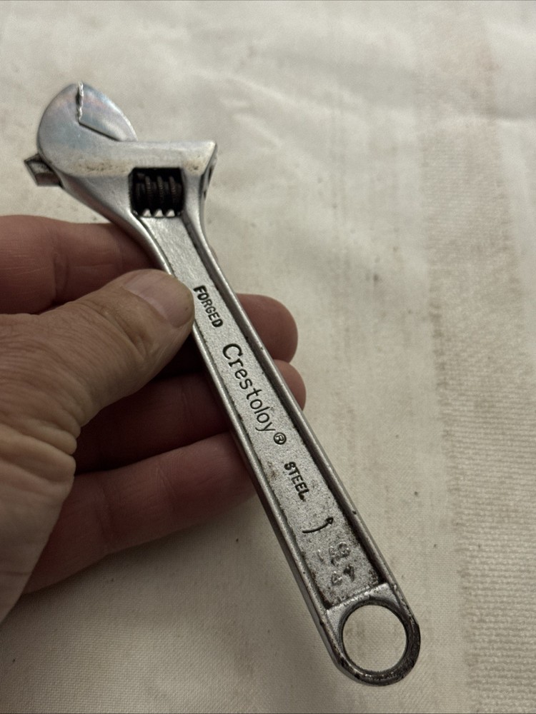 Crestoloy Crescent Adjustable Wrench 6-inch