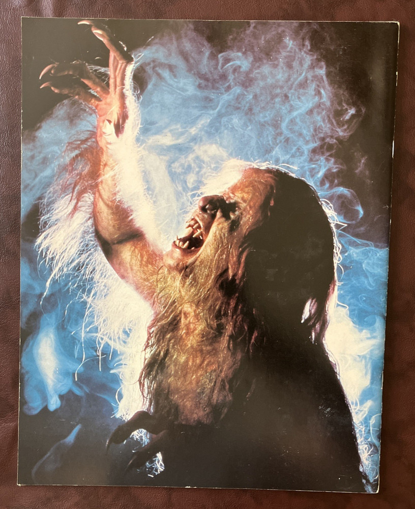 Ozzy Osbourne - Vintage Bark At The Moon 1984 World Tour Concert Program NOS