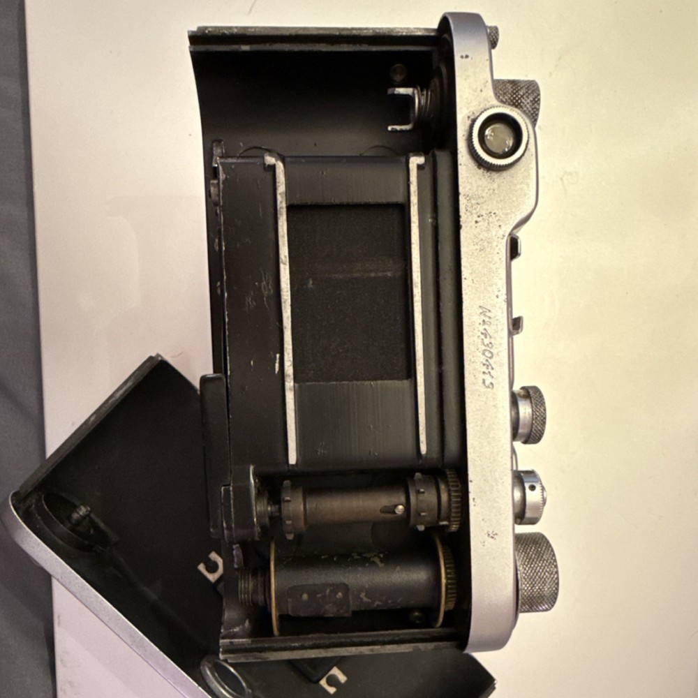 FED-2 Rangefinder Camera Silver Black with Industar-26M Lens and case