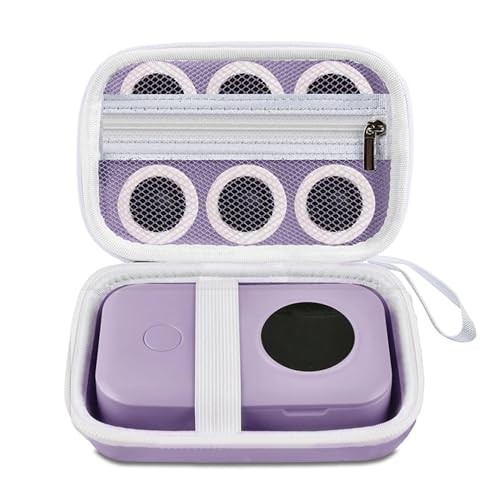 Label Maker Case Compatible with Phomemo D30 NiiMbot D11 D110 SUPVAN purple
