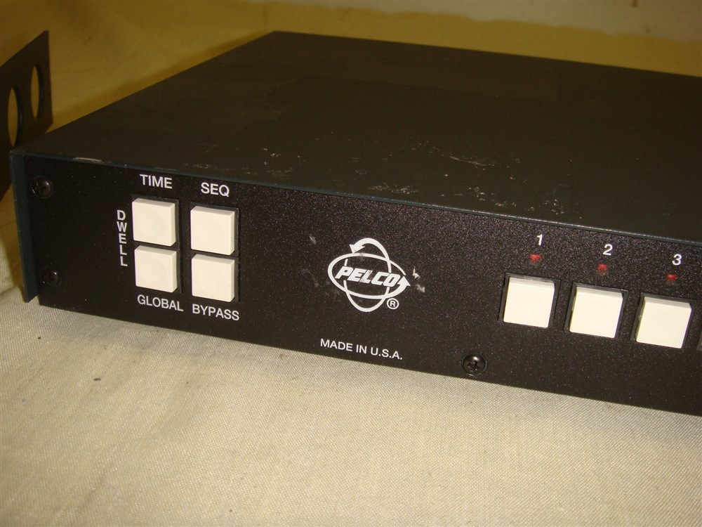 PELCO VA6112 12 CHANNEL/PORT SEQUENTIAL SWITCHER