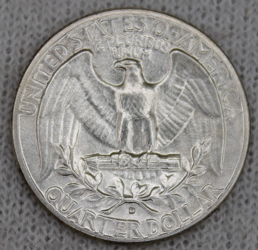 washington quarter 1950 D Uncirculated