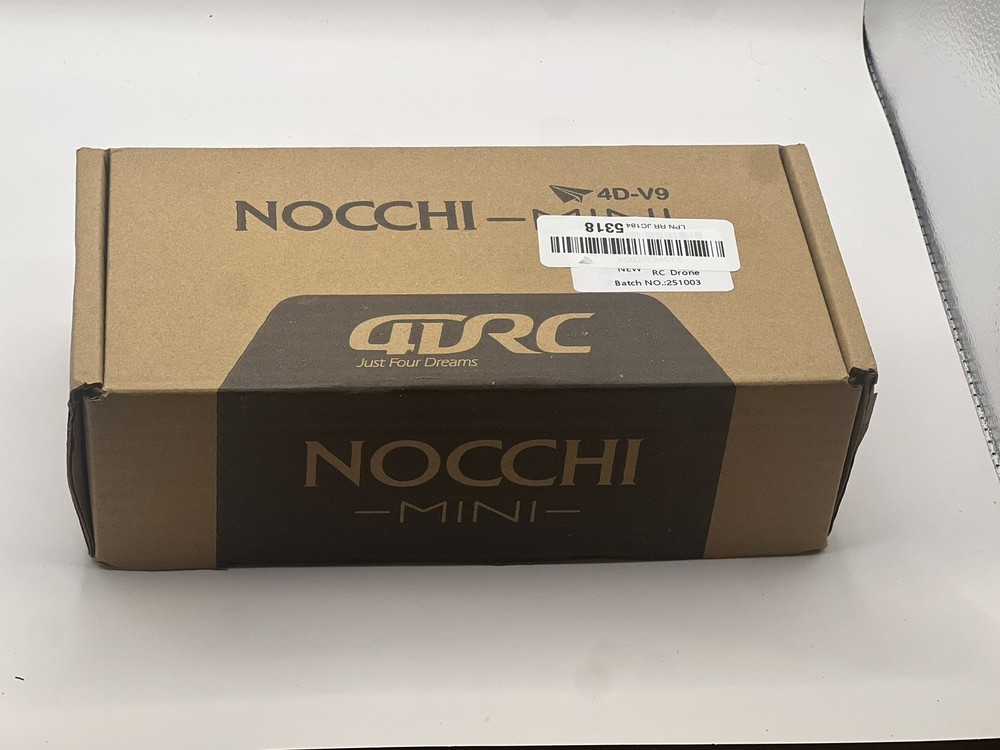 Nocchi-Mini 4DRC 4D-V9 Gray Remote Control Camera Drone With Case