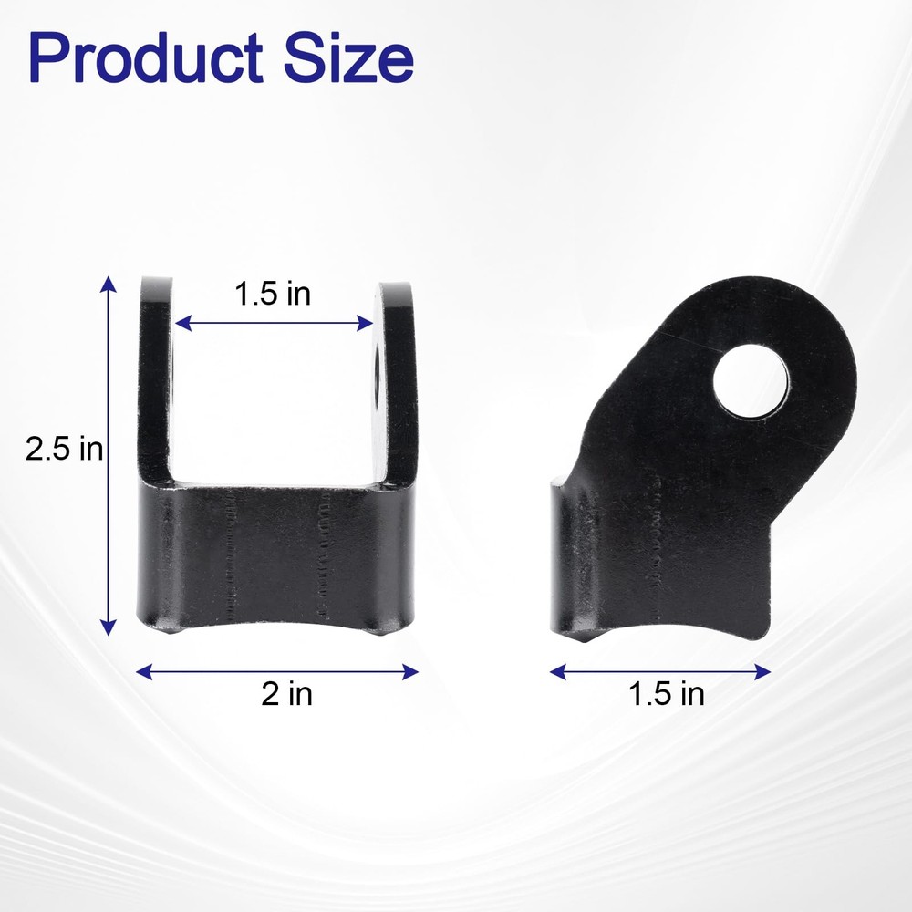 Shock Bracket Weld On Shock Mount Heavy Duty Brackets for OffRoad Trailers R...