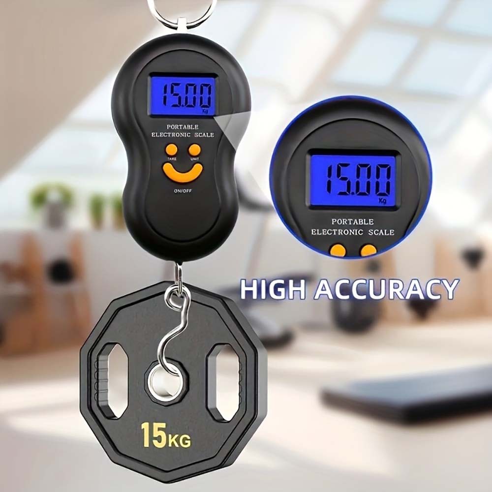 Easy-To-Read Versatile Durable Long-Lasting Hanging Liquid Crystal Digital Scale