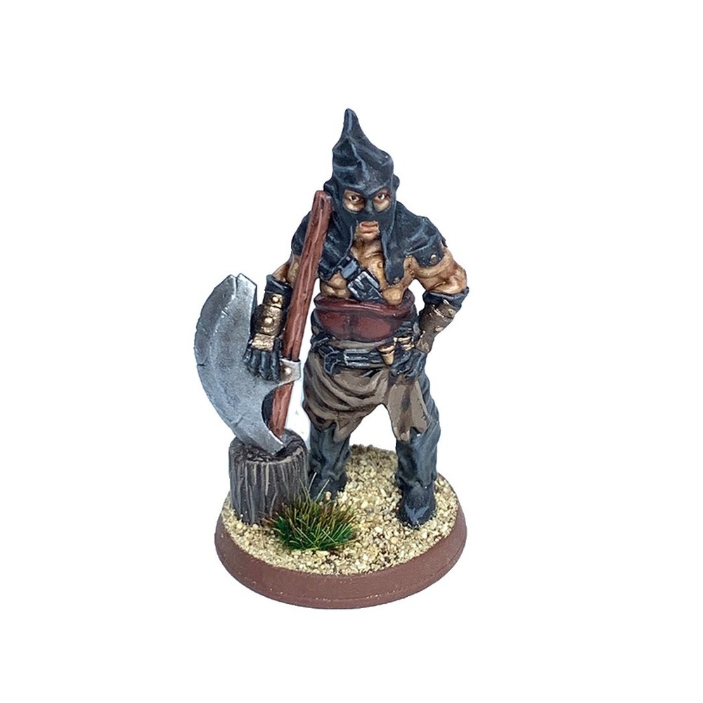 Half Orc Executioner | D&D Hand-painted Wargaming Miniatures