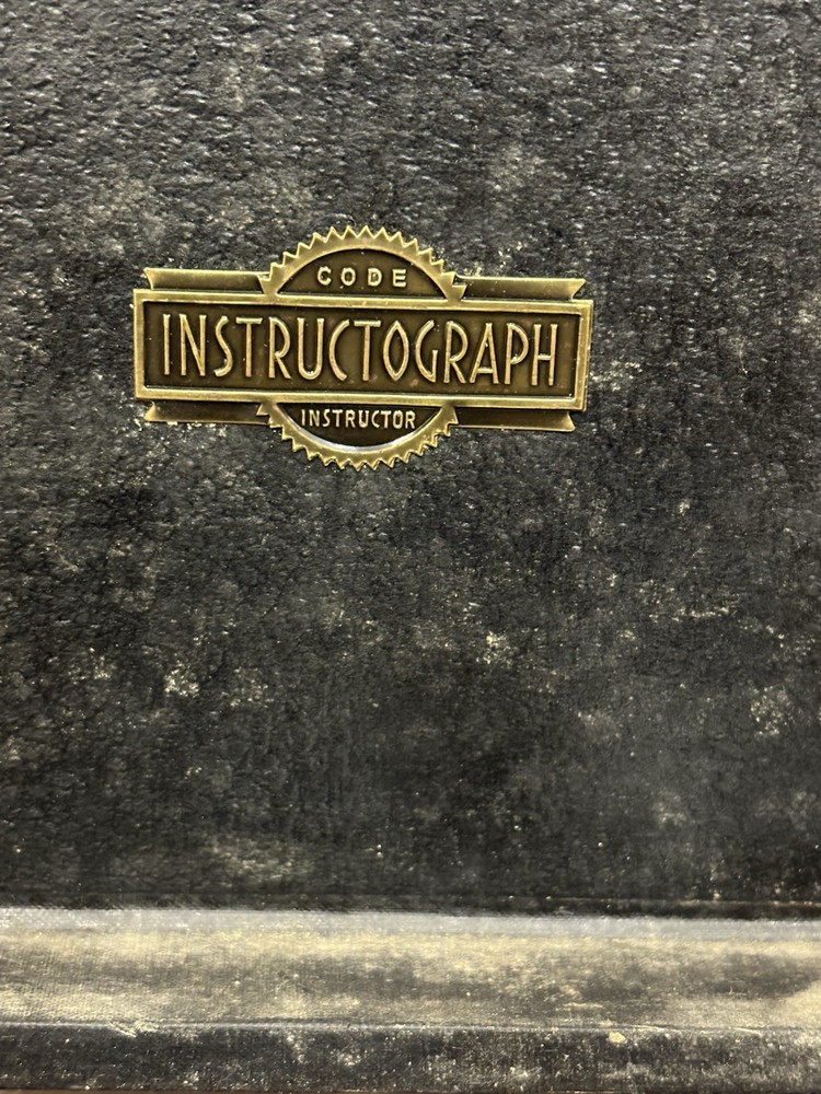 Instructograph Electronic Training Unit Signal Generator Morse Code Tester AS IS