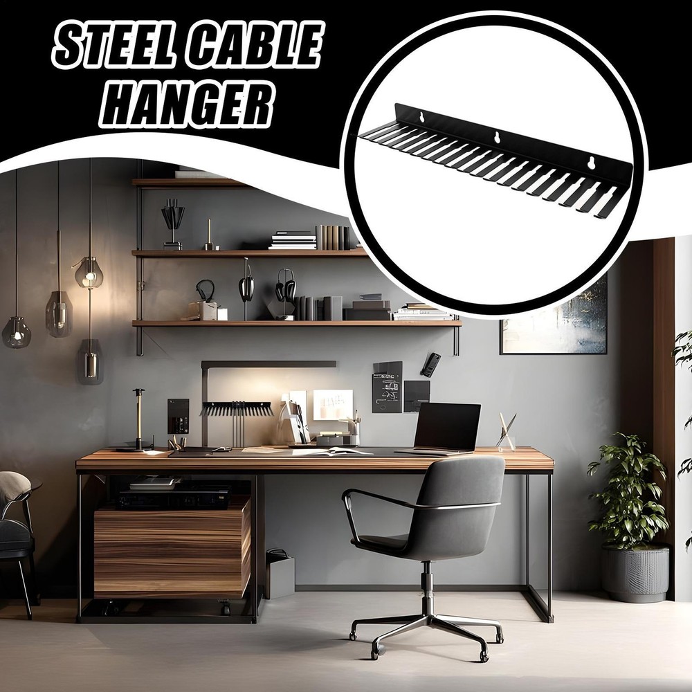 Cable Rack Wall Mountable Cable Hanger Organizer Wire Management Tool