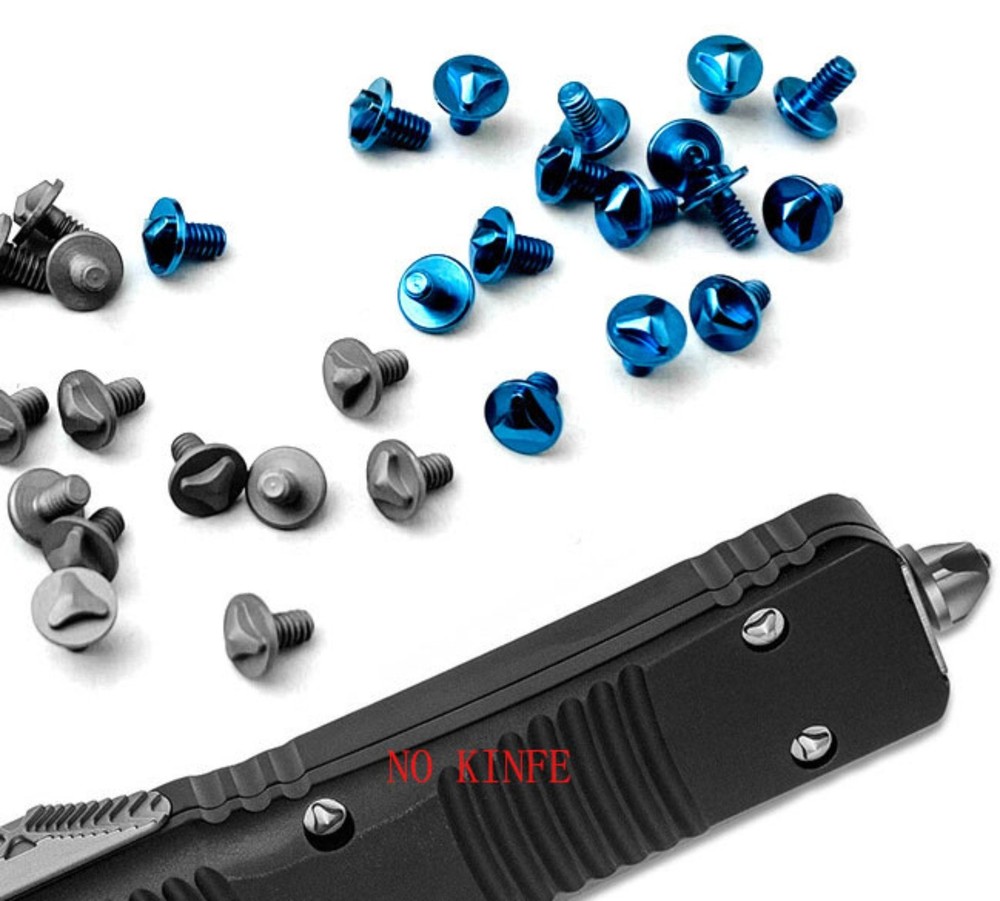 6 Pcs Titanium Triangle Screws for Combat Troodon ,Dirac Delta , DIY Accessroy