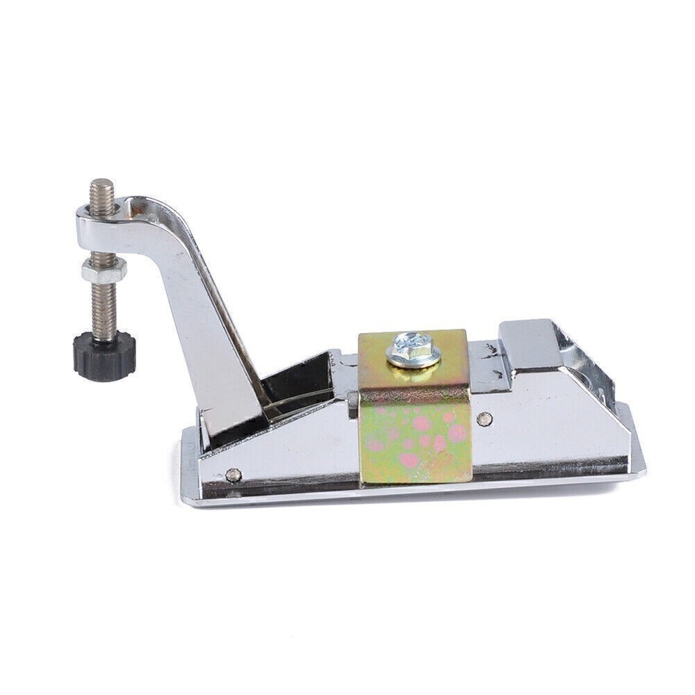 1x Silver Adjustable Chrome Lever Hand Operated Compression Latch with Raised