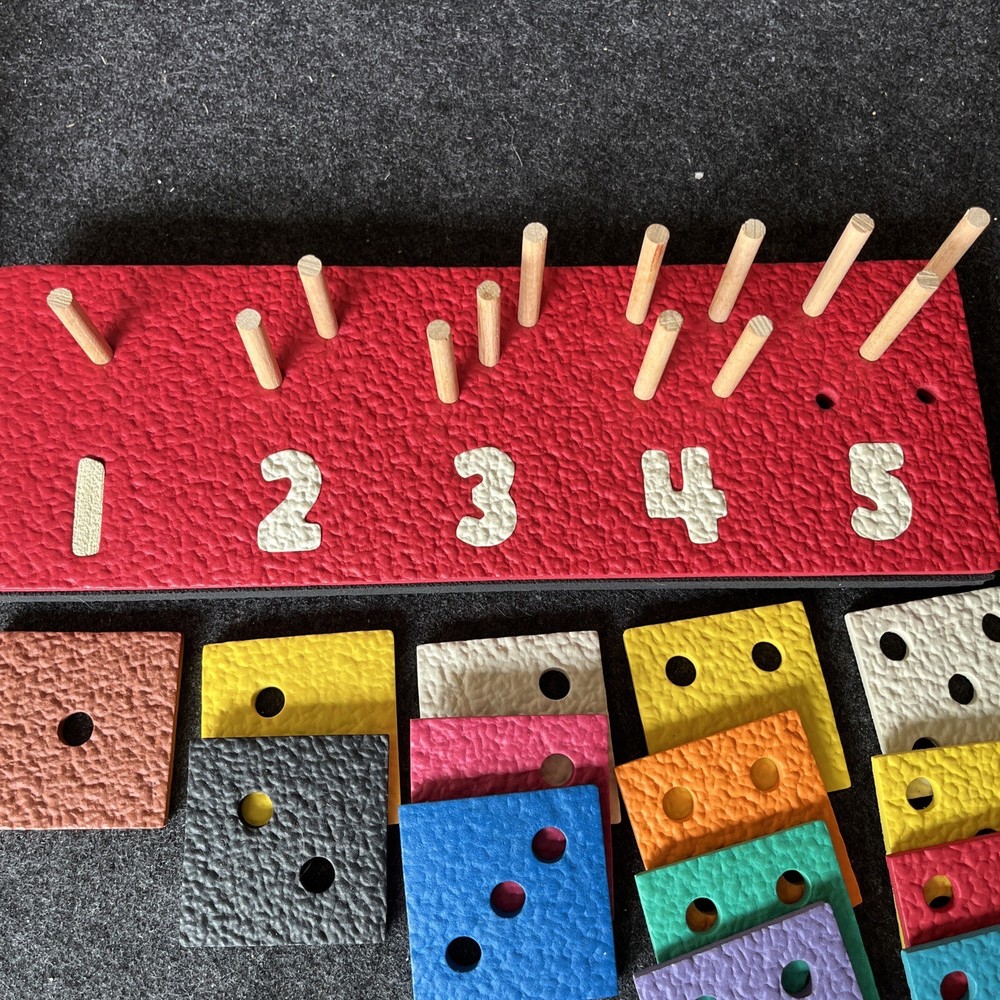 Vintage Lauri Fit A Group 2403 Learning Tool MISSING 2 DOWELS