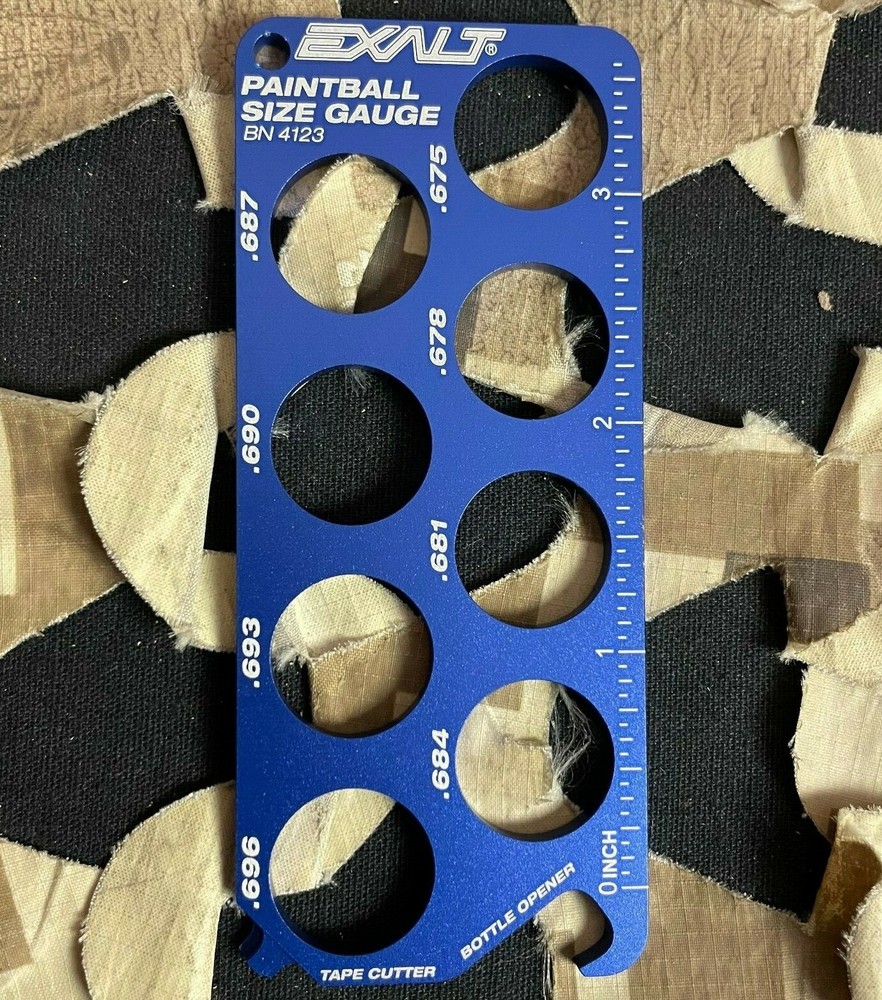 NEW Exalt Ball Sizer - Blue