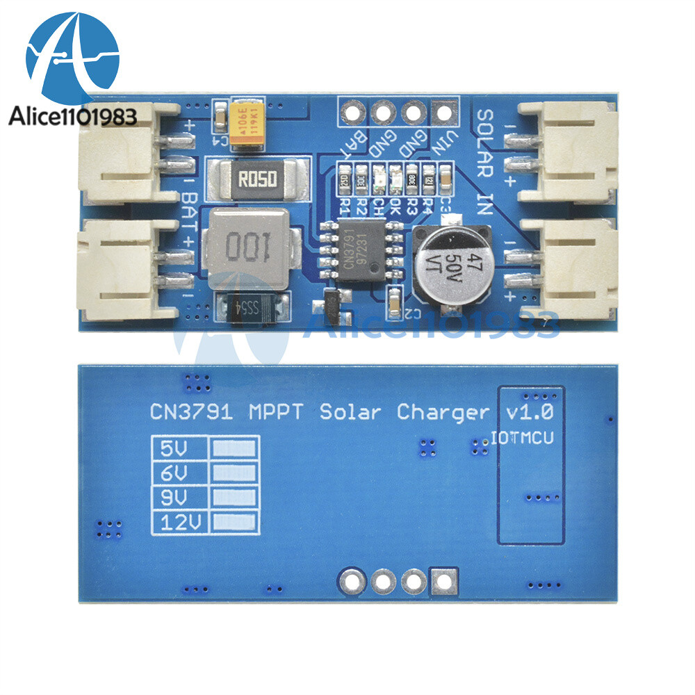 CN3791 6V MPPT Solar Panel Charging Regulator Controller Lithium Battery Cell