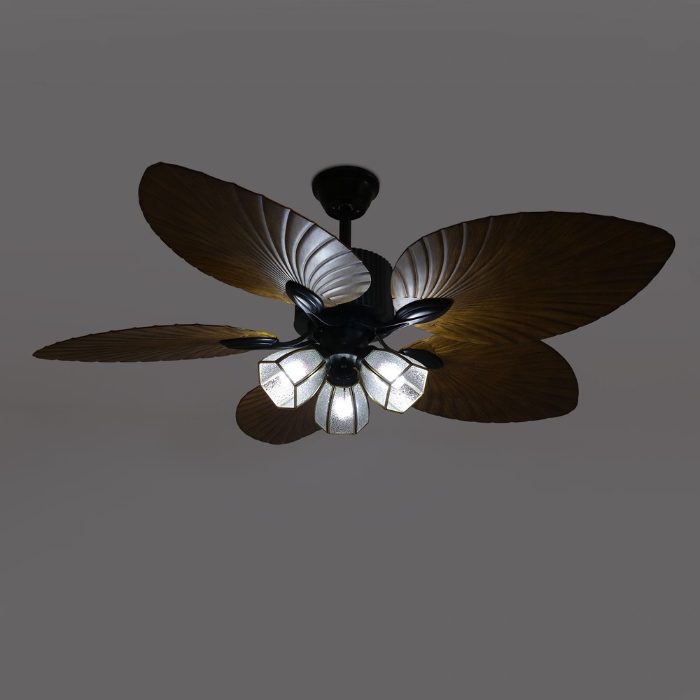 Ceiling Fan with Light, Remote Control Ceiling Fan Light, Reversible Fan Light