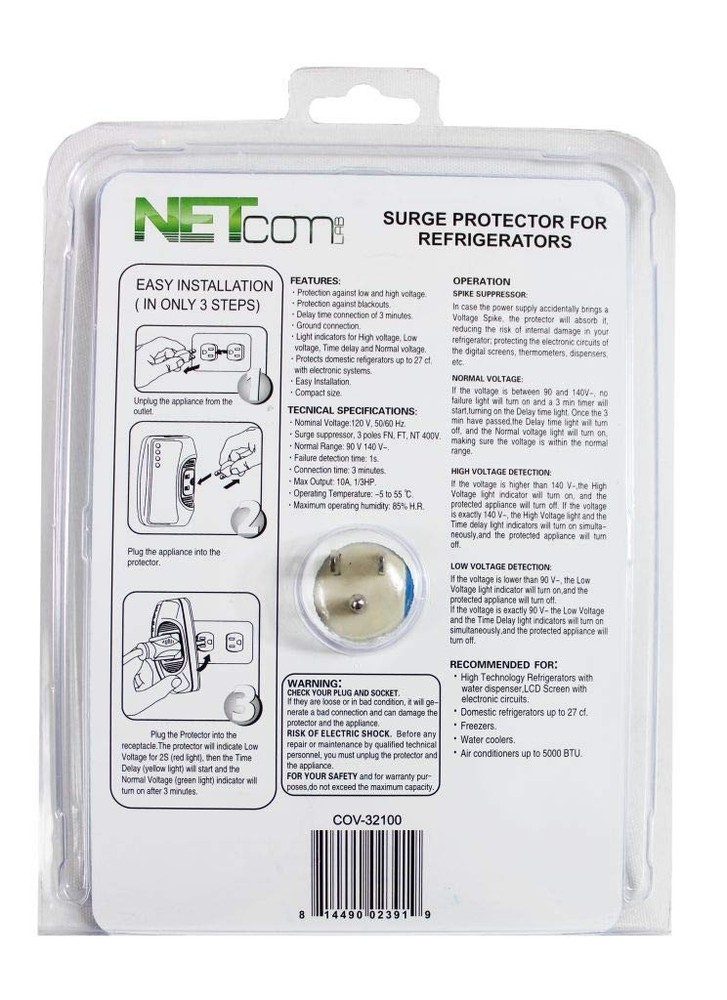 Voltage & Electronic Surge Protector