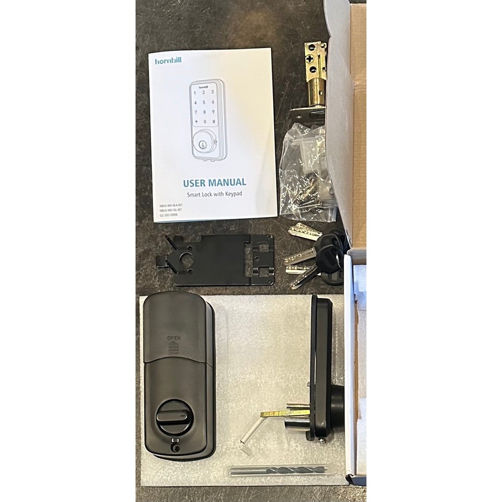 Smart Lock Keyless Entry Deadbolt Door Lock, Digital Bluetooth Lock w/Keypad&APP