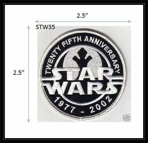 STAR WARS SMALL 25TH ANNIVERSARY PATCH - STW35