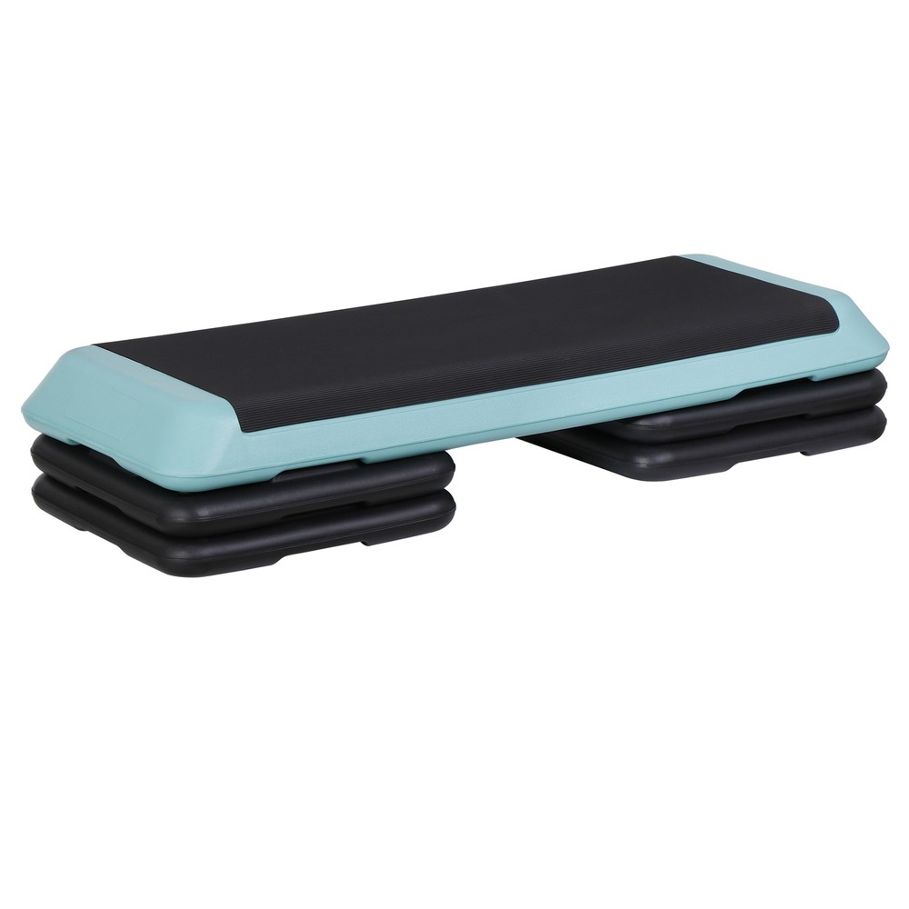 43'' Fitness Exercise Stepper Training Aerobic Step Board Workout Riser Green